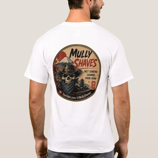 Mully Shaves Ego Tシャツ (裏面)