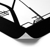 Multan Pakistan City Map ポスター (角)