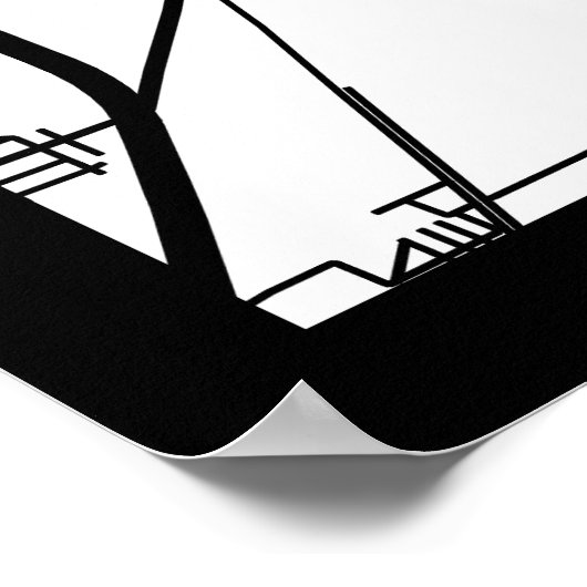 Multan Pakistan City Map ポスター (角)