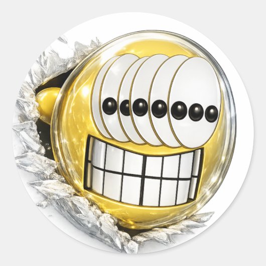 MULTI Classic Round Sticker ラウンドシール (正面)