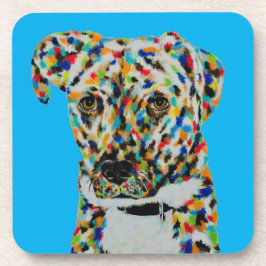 MULTI COLOR DOG COASTER コースター