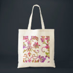 Multi-Color Embossed Damask トートバッグ<br><div class="desc">Designs by Umua. Printed and shipped by Zazzle or their partners.</div>