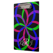 Multi Color Figure 8 Geometric Clipboard クリップボード (左)