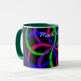 Multi Color Figure 8 Geometric Coffee Mug マグカップ