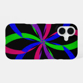Multi Color Figure 8 Geometric iPhone 16 Case 16ケース (裏面横)