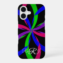 Multi Color Figure 8 Geometric iPhone 16 Case