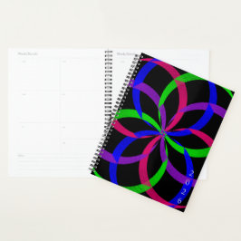 Multi Color Figure 8 Geometric Planner プランナー手帳