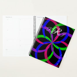 Multi Color Figure 8 Geometric Planner プランナー手帳