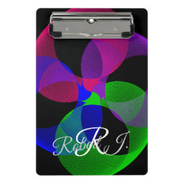 Multi Color Fusion Geometric Mini Clipboard ミニクリップボード
