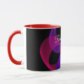 Multi Color Geometric Fusion Coffee Mug マグカップ (左)