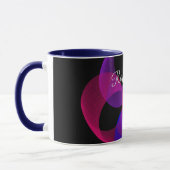 Multi Color Geometric Fusion Coffee Mug マグカップ (左)