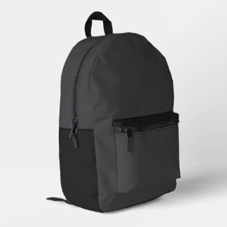 Multi-Color Grey Backpack プリントバックパック