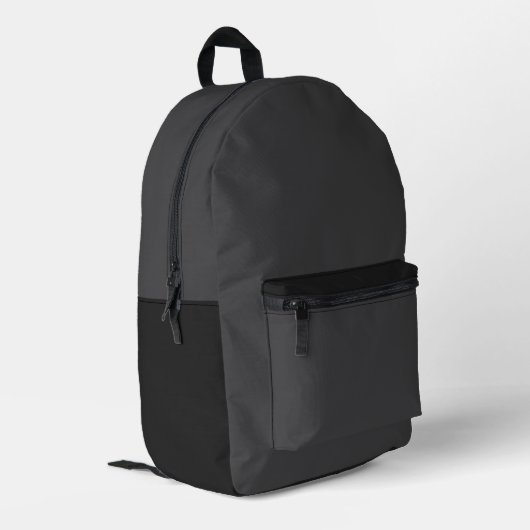 Multi-Color Grey Backpack プリントバックパック (裏面左端)