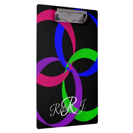 Multi Color Interchange Geometric Clipboard クリップボード (右)