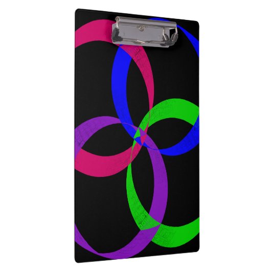 Multi Color Interchange Geometric Clipboard クリップボード (右)