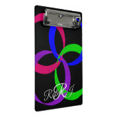 Multi Color Interchange Geometric Mini Clipboard ミニクリップボード (アングル)