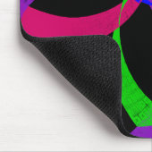 Multi Color Interchange Geometric Mouse Pad マウスパッド (コーナー)