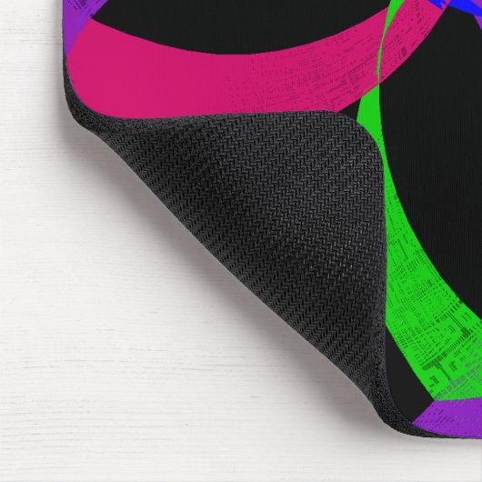 Multi Color Interchange Geometric Mouse Pad マウスパッド (コーナー)