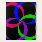 Multi Color Interchange Geometric Spiral Planner プランナー手帳 (裏面)