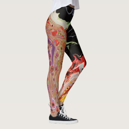 multi color Leggings レギンス (右)