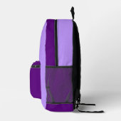 Multi-Color Purple Backpack プリントバックパック (右)