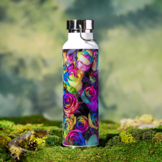 Multi Color Rose Water Bottle ウォーターボトル