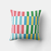 Multi-color stripe cushion クッション (裏面)