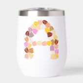 Multi-color Tulip Lettered “A” (正面)