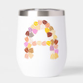 Multi-color Tulip Lettered “A” (背面)