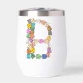 Multi-color Tulip Lettered “B” (正面)