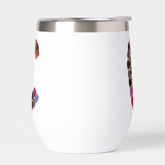 Multi-color Tulip Lettered “C” (左面)