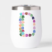 Multi-color Tulip Lettered “D” (正面)