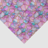 Multi-Color Watercolor Mosaic Sea Glass  薄葉紙 (詳細)