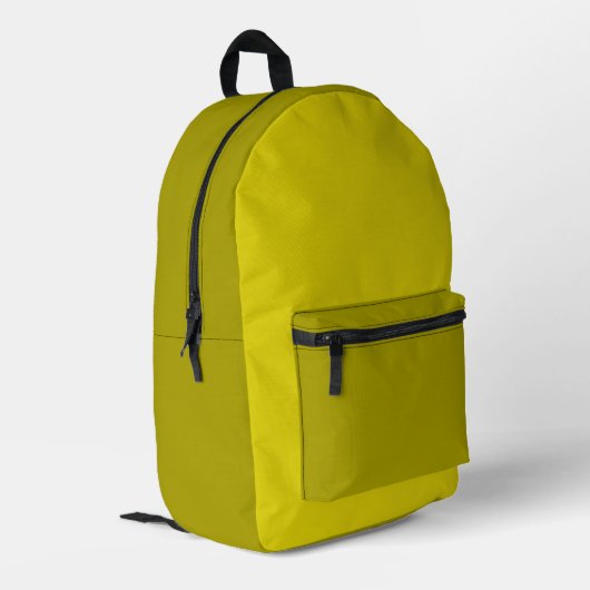 Multi-Color Yellow Backpack  プリントバックパック (裏面左端)