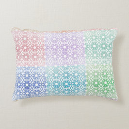 Multi-Colored Accent Pillow アクセントクッション