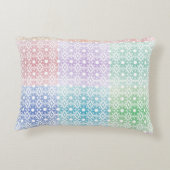 Multi-Colored Accent Pillow アクセントクッション (裏面)