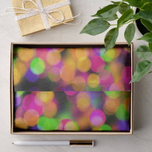 Multi-Colored Bokeh 薄葉紙 (ギフト)