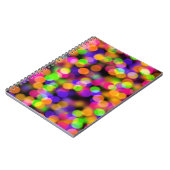 Multi-Colored Bokeh Lights ノートブック (左側)