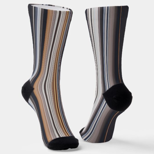 Multi Colored Lines  ソックス (傾斜あり)