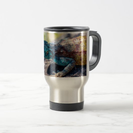 Multi-Colored Lizard Mug トラベルマグ (正面右)