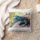 Multi-Colored Lizard Tote クッション (ブランケット)