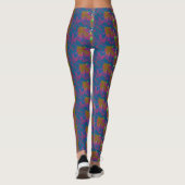 Multi-Colored Patterned Leggings レギンス (裏面)