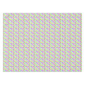 Multi-Colored Pickleball Paddles Green Pickleballs テーブルクロス (正面(横))