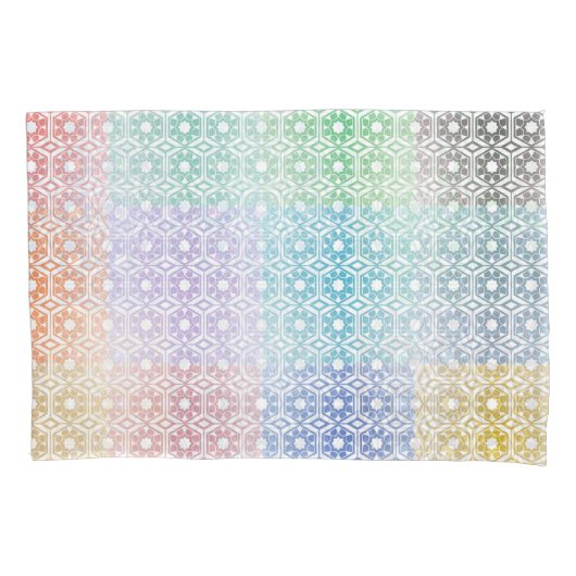 Multi-Colored Pillowcase 枕カバー (正面左)