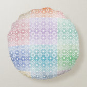 Multi-Colored Round Pillow ラウンドクッション (裏面)