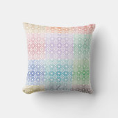 Multi-Colored Throw Pillow クッション (正面)
