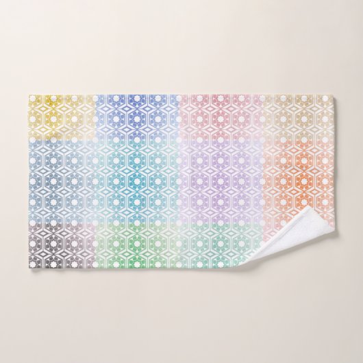 Multi-Colored Towel バスタオルセット (ハンドタオル)
