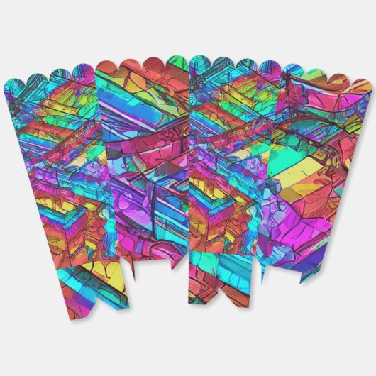 Multi Colorful フェイバーボックス (見開き)