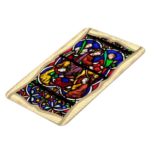 Multi Coloured Bible Scene Magnet マグネット (左側)