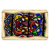 Multi Coloured Bible Scene Magnet マグネット (横)